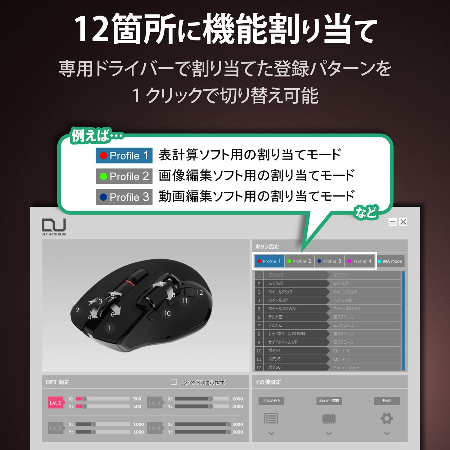 Mua エレコム マウス ワイヤレス (レシーバー付属) Lサイズ 6